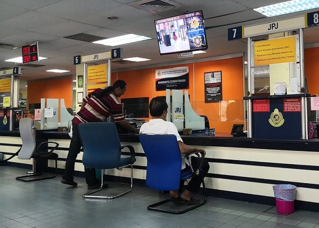 kaunter bayaran jpj