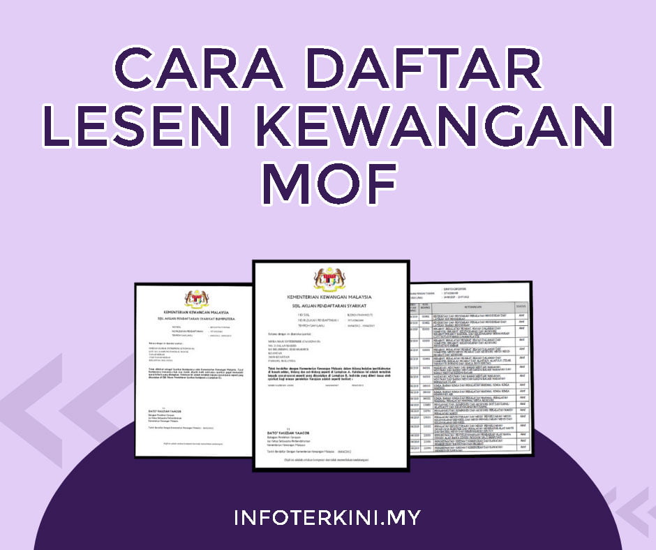cara daftar lesen kewangan mof